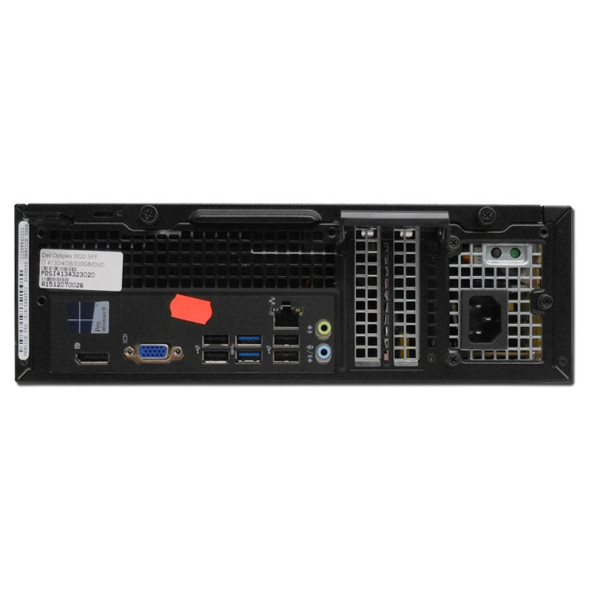 Dell Optiplex 3020 SFF i5-4590 / 8GB / 128GB SATA SSD / felújított számítógép - SFF