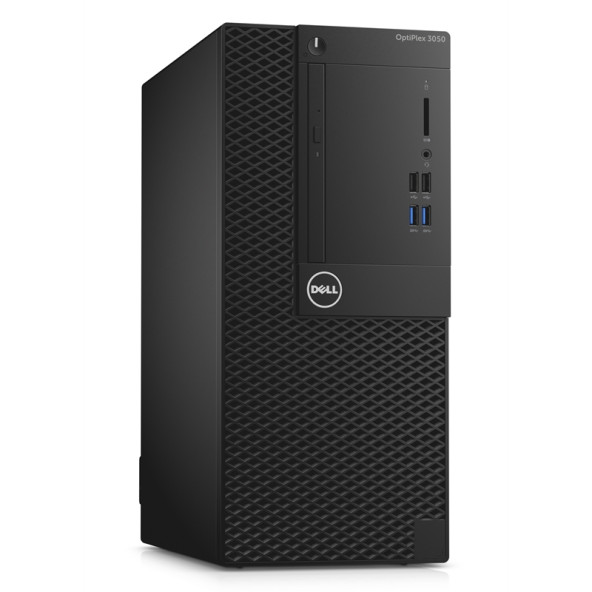 Dell Optiplex 3050 MT i5-7500 / 8GB / 256GB SATA SSD sérült előlap / felújított torony számítógép