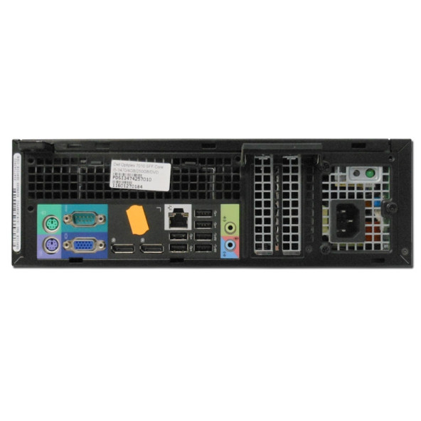 Dell Optiplex 7010 SFF i5-3570 / 8GB / 256GB SATA SSD / DVD / felújított számítógép - SFF