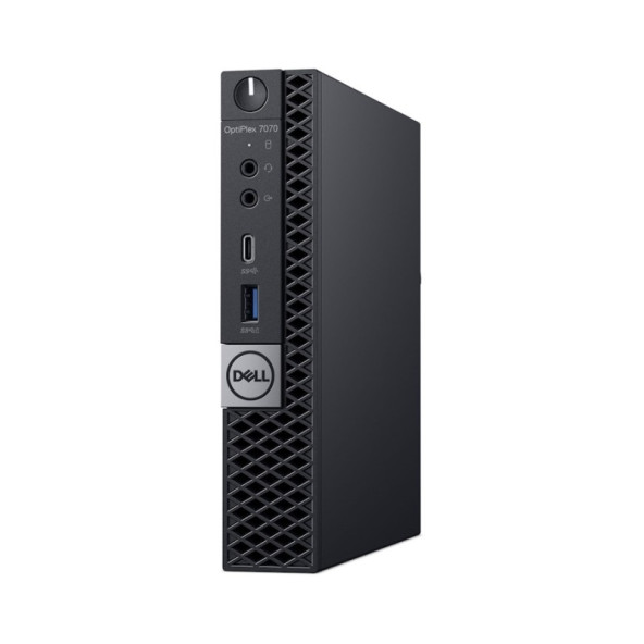 Dell Optiplex 7070 Micro i3-8100 / 16GB / 512GB NVME SSD / felújított mini számítógép