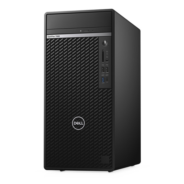 Dell Optiplex 7080 MT i7-10700 / 16GB / 256GB SATA SSD / DVD / felújított torony számítógép