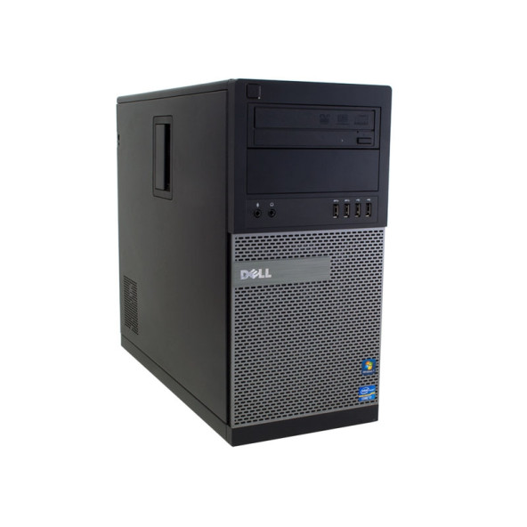 Dell Optiplex 9010 MT i5-3570 / 8GB / 256GB SATA SSD / DVD / felújított torony számítógép