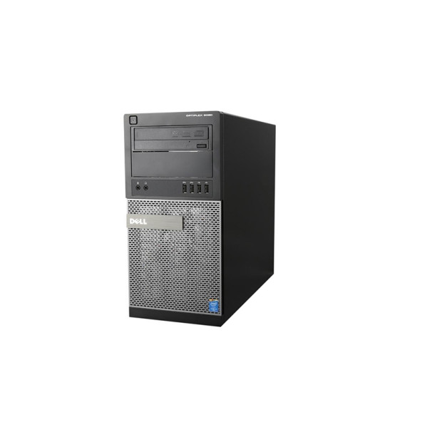 Dell Optiplex 9020 MT i5-4670 / 8GB / 256GB SATA SSD / DVD / felújított torony számítógép