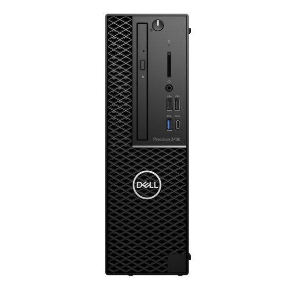 Dell Precision 3430 SFF i3-8100 / 16GB / 256GB SATA SSD / Quadro P1000 sérült ház / felújított számítógép - SFF