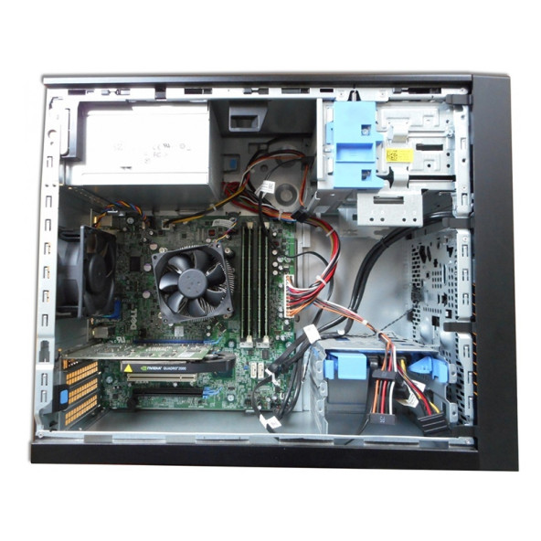 Dell Precision T1700 TWR Xeon E3-1240v3 / 8GB / 256GB SATA SSD / DVD / Nvidia Quadro K600 / felújított PC - workstation