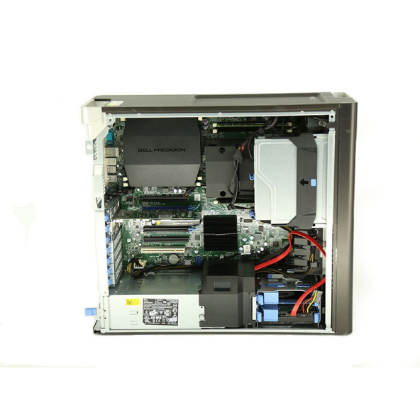 Dell Precision T5600 2xXeon E5-2687W / 64GB / 256GB SATA SSD / Quadro 4000 / felújított PC - workstation
