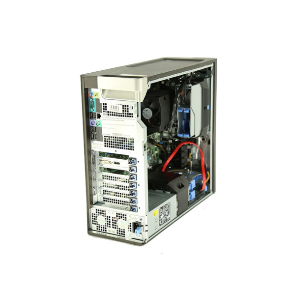 Dell Precision T5600 2xXeon E5-2687W / 64GB / 256GB SATA SSD / Quadro 4000 / felújított PC - workstation