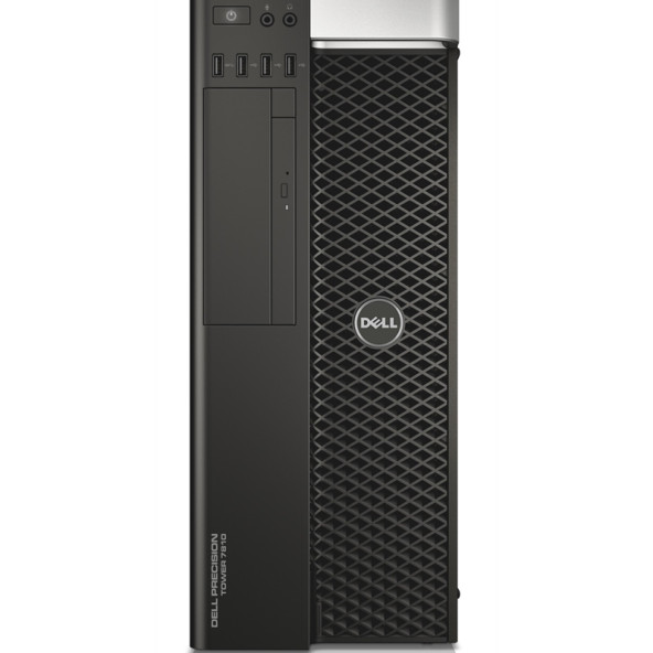 Dell Precision T7810 TWR 2x Xeon E5-2620v3 / 64GB / 180GB SATA SSD / DVD / NVS 510 / felújított PC - workstation