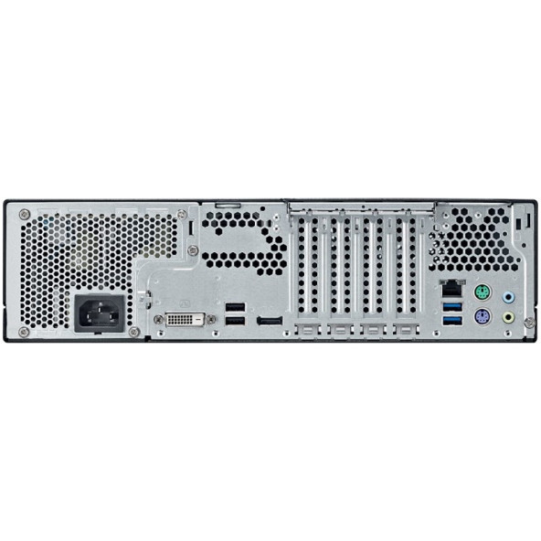 Fujitsu Esprimo D556 / 2 SFF i3-7100 / 8GB / 128GB SATA SSD / DVD / felújított számítógép - SFF