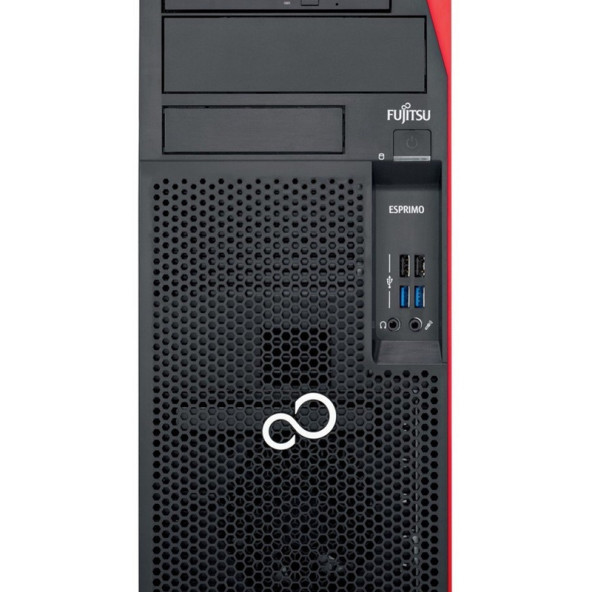 Fujitsu Esprimo P558 MT i3-8100 / 8GB / 256GB SATA SSD / felújított torony számítógép