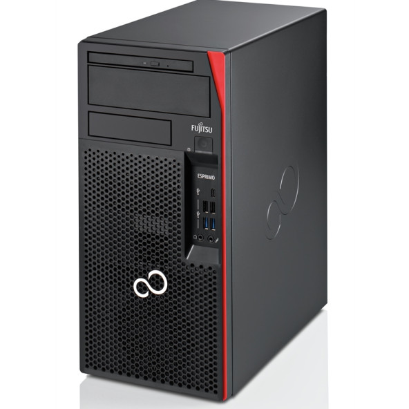Fujitsu Esprimo P958 MT i7-8700 / 32GB / 512GB NVME SSD / DVD / felújított torony számítógép