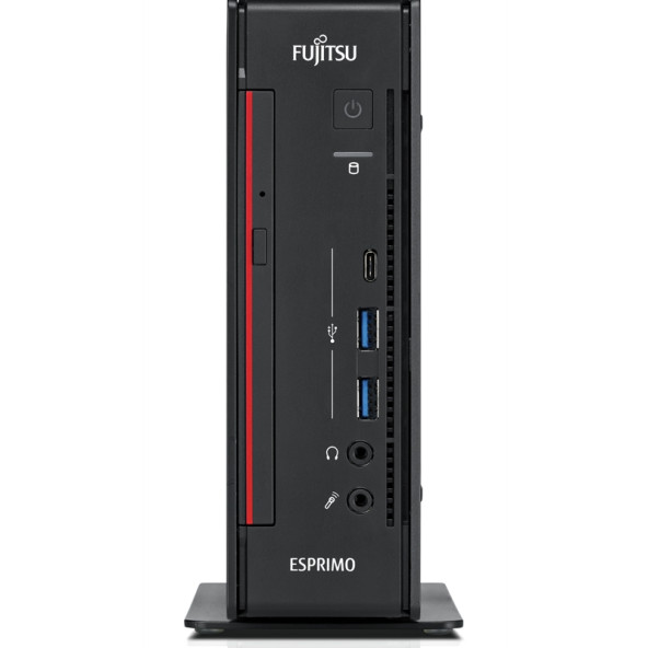 Fujitsu Esprimo Q958 Tiny i5-8500T / 16GB / 256GB SATA SSD / felújított mini számítógép