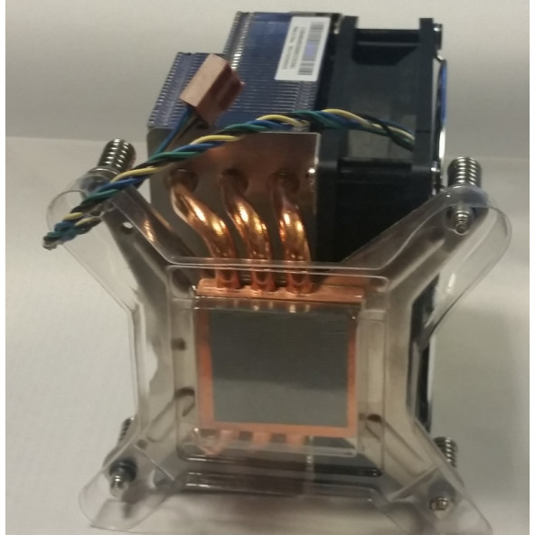 Gyári Lenovo Workstation S2011-es hőcsöves hűtő új Lenovo FRU 03W542