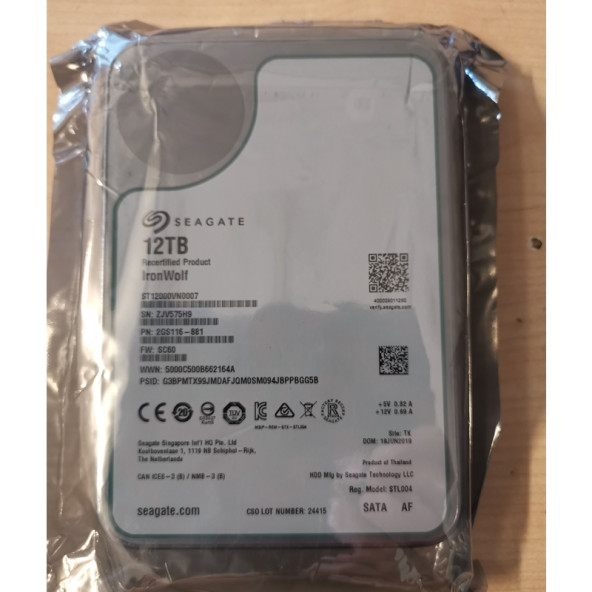 HDD Seagate 12TB 3.5