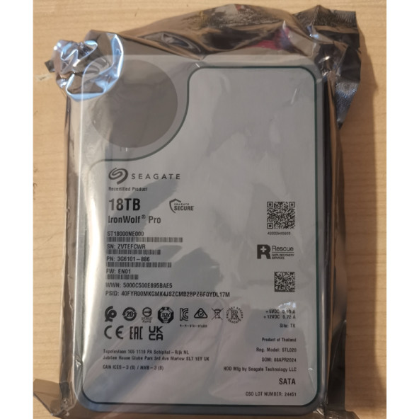 HDD Seagate 18TB 3.5