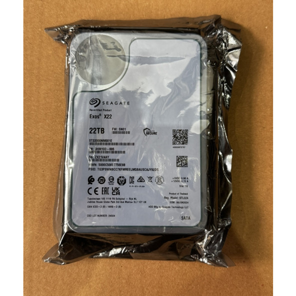 HDD Seagate 22TB 3.5