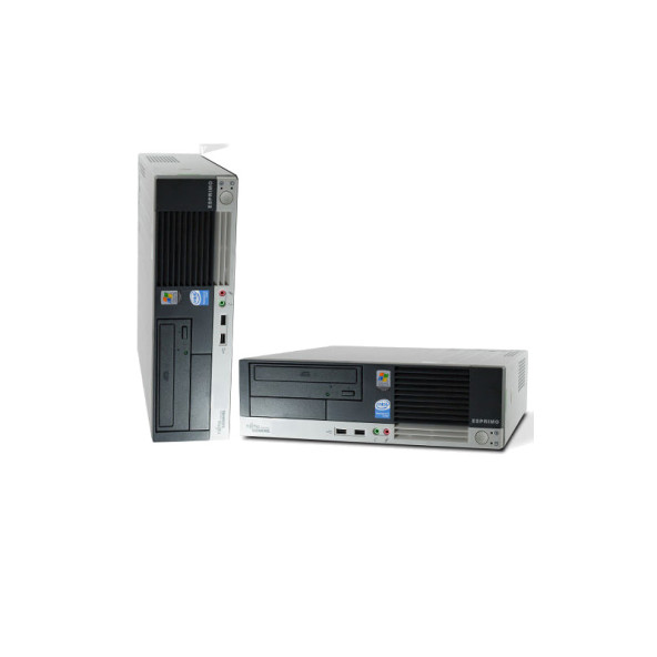 FUJITSU SIEMENS- ESPRIMO E5700 / P4 3 GHZ / 1024 MB / 40 GB / CD / FEKVŐ HÁZ /  AKCIÓS HASZNÁLT PC