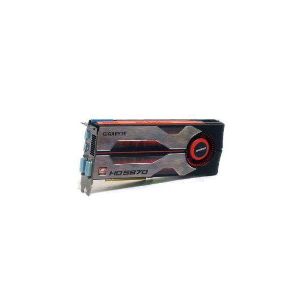 Gigabyte Radeon HD5870 1 GB GDDR5, 256bit, 2xDVI, HDMI, Display Port (PCX)