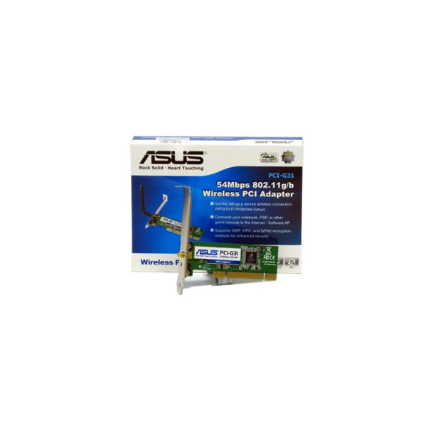 Asus PCI-G31 WLAN PCI kártya 	 Asus PCI-G31 WLAN PCI kártya