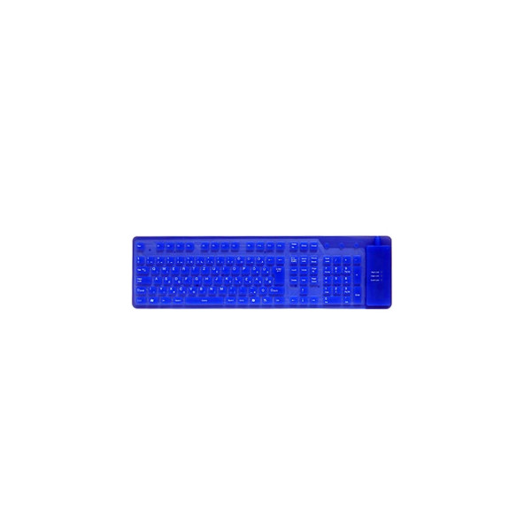 Air Touch HU billentyűzet, szilikon (USB+PS / 2, kék)