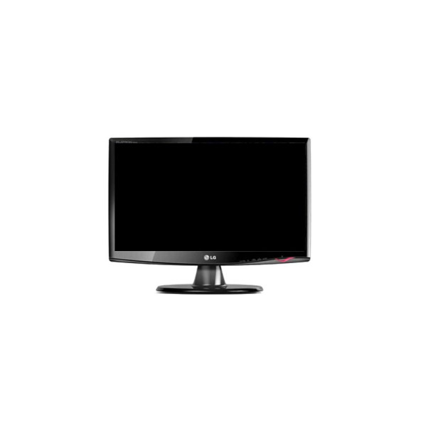 LG W2443T-PF 24" Wide LCD monitor, DVI (fényes fekete)