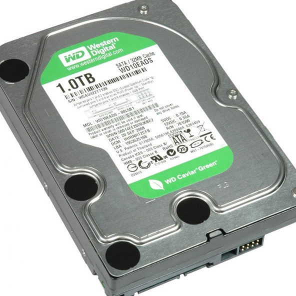 Western Digital 1000GB Serial-ATA 2.0 változó rpm Green winchester (64MB cache)