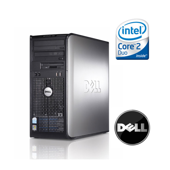 Dell Optiplex 760 CORE2DUO E8400 3GHz (1333MHz / 6MB) / 4GB RAM / 250GB HDD / DVD-RW