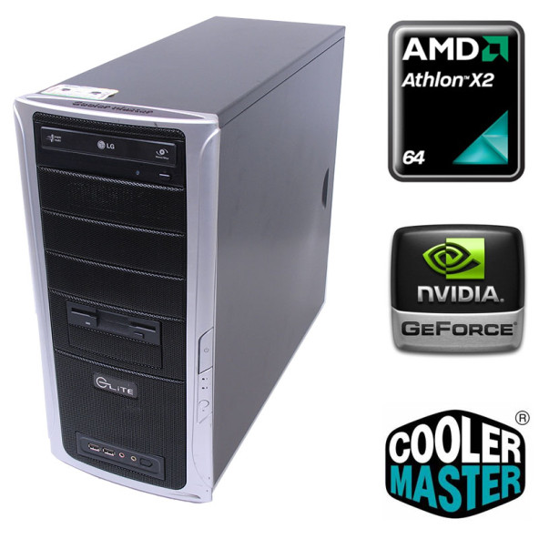 COOLER MASTER AMD 6000+ / 2048 MB RAM / 160 GB HDD / GF 8400 - 256 MB / HASZNÁLT SZÁMÍTÓGÉP