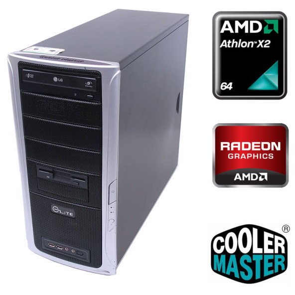 COOLER MASTER AMD 6000+ / 2048 MB / 250 GB / Új Radeon HD6670 2GB DDR3 / HASZNÁLT SZÁMÍTÓGÉP JÁTÉKRA