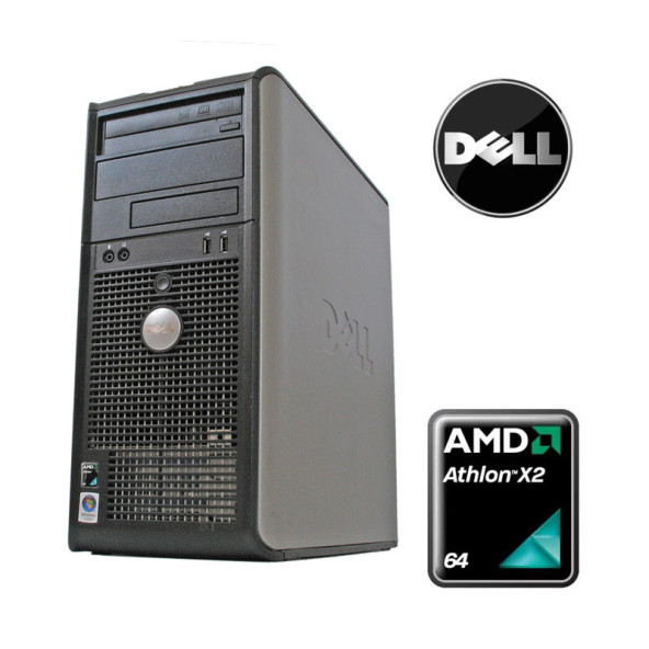 DELL OPTIPLEX 740 AMD Athlon 64 X2 DUAL CORE 4450B / 2 GB Ram / 80 GB HDD / DVD