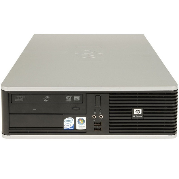 HP DC7800 SFF Intel Core 2 Duo / E6550 / 4 GB Ram / 160 GB HDD / DVD / Használt számítógép