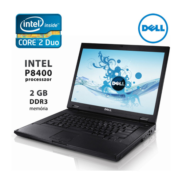 DELL LATITUDE E5500 / Intel Core2Duo P8400 / 2 GB RAM / 160 GB HDD / Használt laptop