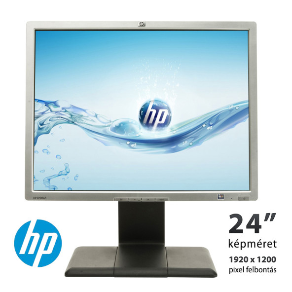 HP LP2465 használt 24"-os LCD monitor