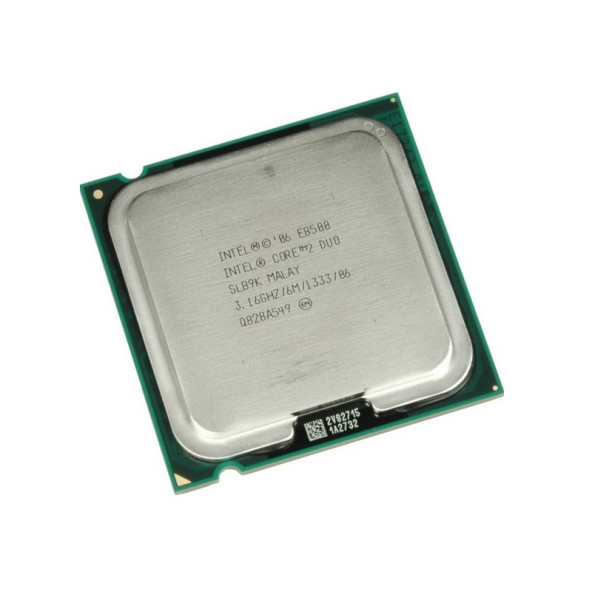 Intel Core2Duo E8500 3.16 GHz / 6 MB / 1333 MHZ / S775 használt processzor