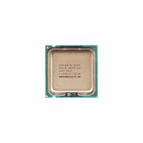 Intel Core2Duo E6550 2,33 GHz / 4 MB / 1333 MHZ / S775 használt processzor