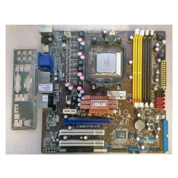 ASUS M3N78-VM használt alaplap + AMD Phenom X3 8450 CPU