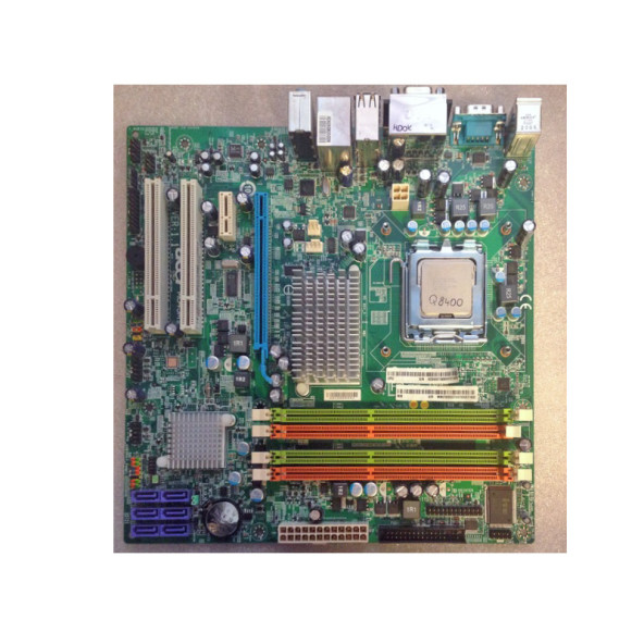ACER MG43M használt alaplap + Intel Core 2 Quad 8400 processzor