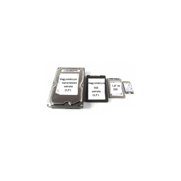 80 GB, HASZNÁLT SATA SSD GARANCIÁVAL 1,8"