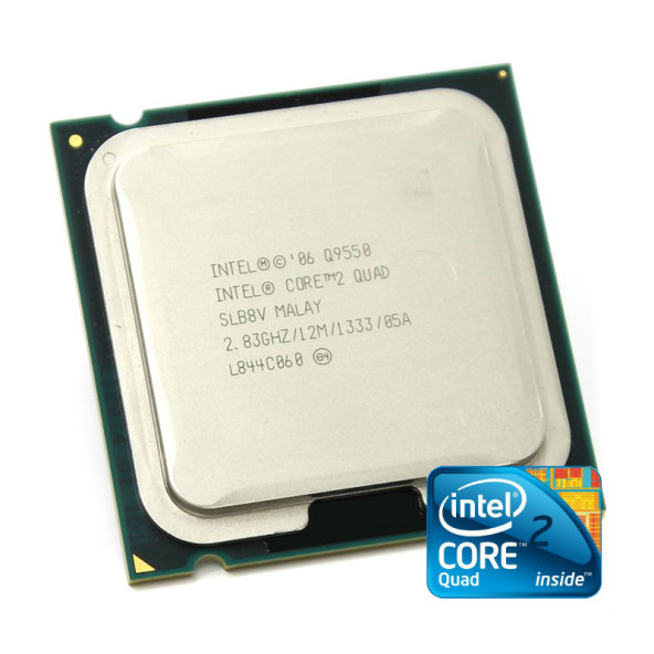 Intel Core 2 Quad Q9550 (2,83GHz / 12MB / 1333MHz) (s775) használt processzor garanciával