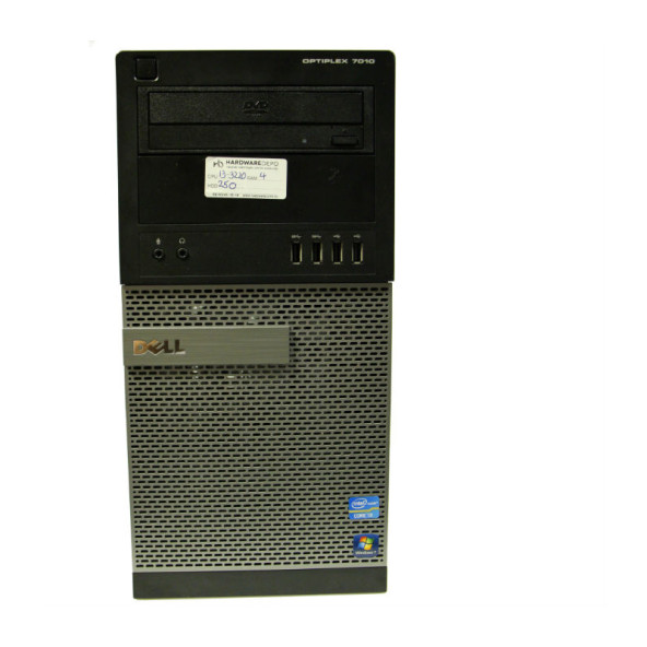 Dell optiplex 7010 / Intel I3-3220 / 4GB / 250GB használt számítógép garanciával