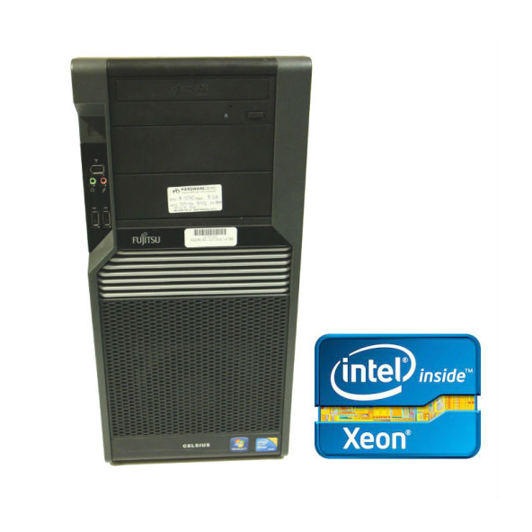 Fujitsu Celsius M470-2 / Intel Xeon X5550 / 8GB / 500GB / Nvidia quadro FX 1800 / használt munkaállomás garanciával