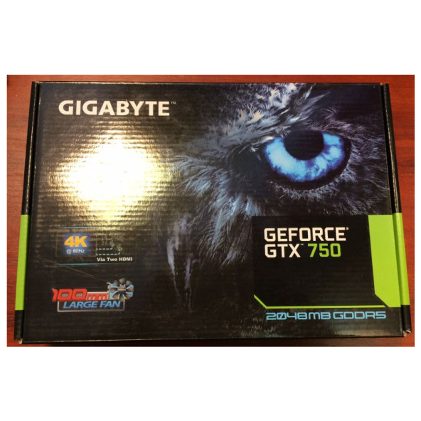Gigabyte GV-N750OC-2GI Geforce Gtx 750 2GB Gddr5 Pcie / 6 hónap garancia