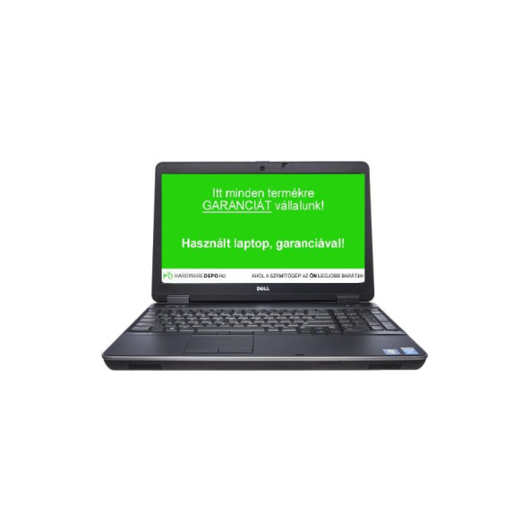 Dell E6540 I5-4310 / 8GB ram / 128GB SSD / 15,6" /  használt laptop garanciával