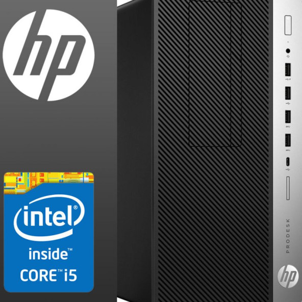 HP ProDesk 600 G3 MT i5-6500 / 8 GB / 256 GB SATA SSD / DVD /  használt számítógép