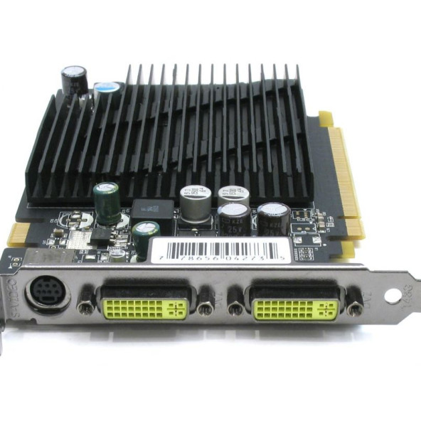 XFX GF 7600GT 256MB DDR2, 128bit, Dual DVI (PCI-E), S-Video Passzív hűtéssel!
