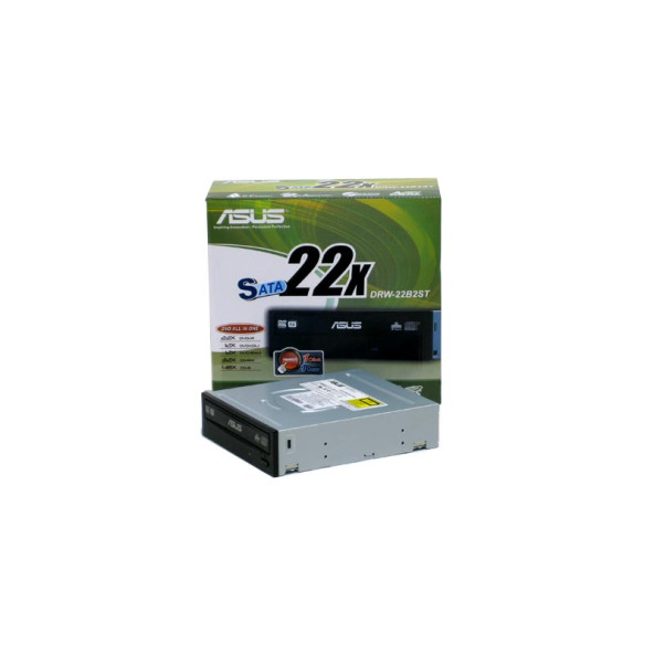 Asus DVD+ / -RW S-ATA (DRW-22B2ST), fekete, BOX