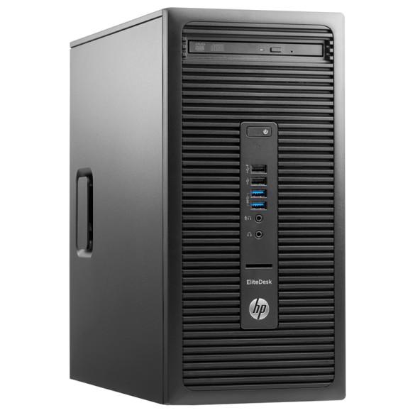 HP EliteDesk 705 G3 MT AMD PRO A10-8770 / 8GB / 256GB SATA SSD / felújított torony számítógép