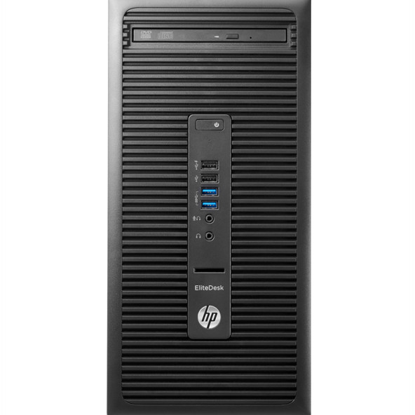 HP EliteDesk 705 G3 MT AMD PRO A10-8770 / 8GB / 256GB SATA SSD / DVD / felújított torony számítógép