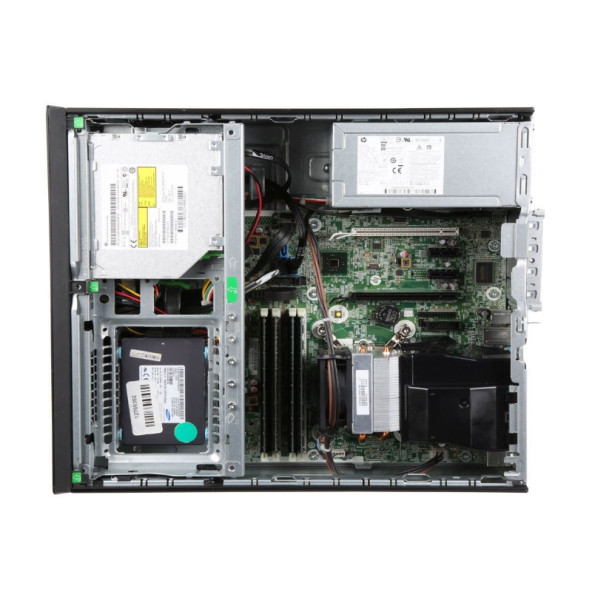 HP EliteDesk 800 G1 SFF i5-4670 / 8GB / 128GB SATA SSD / DVD / felújított számítógép - SFF