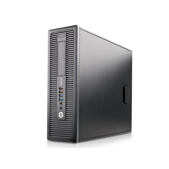 HP EliteDesk 800 G1 SFF i5-4670 / 8GB / 128GB SATA SSD / DVD / felújított számítógép - SFF